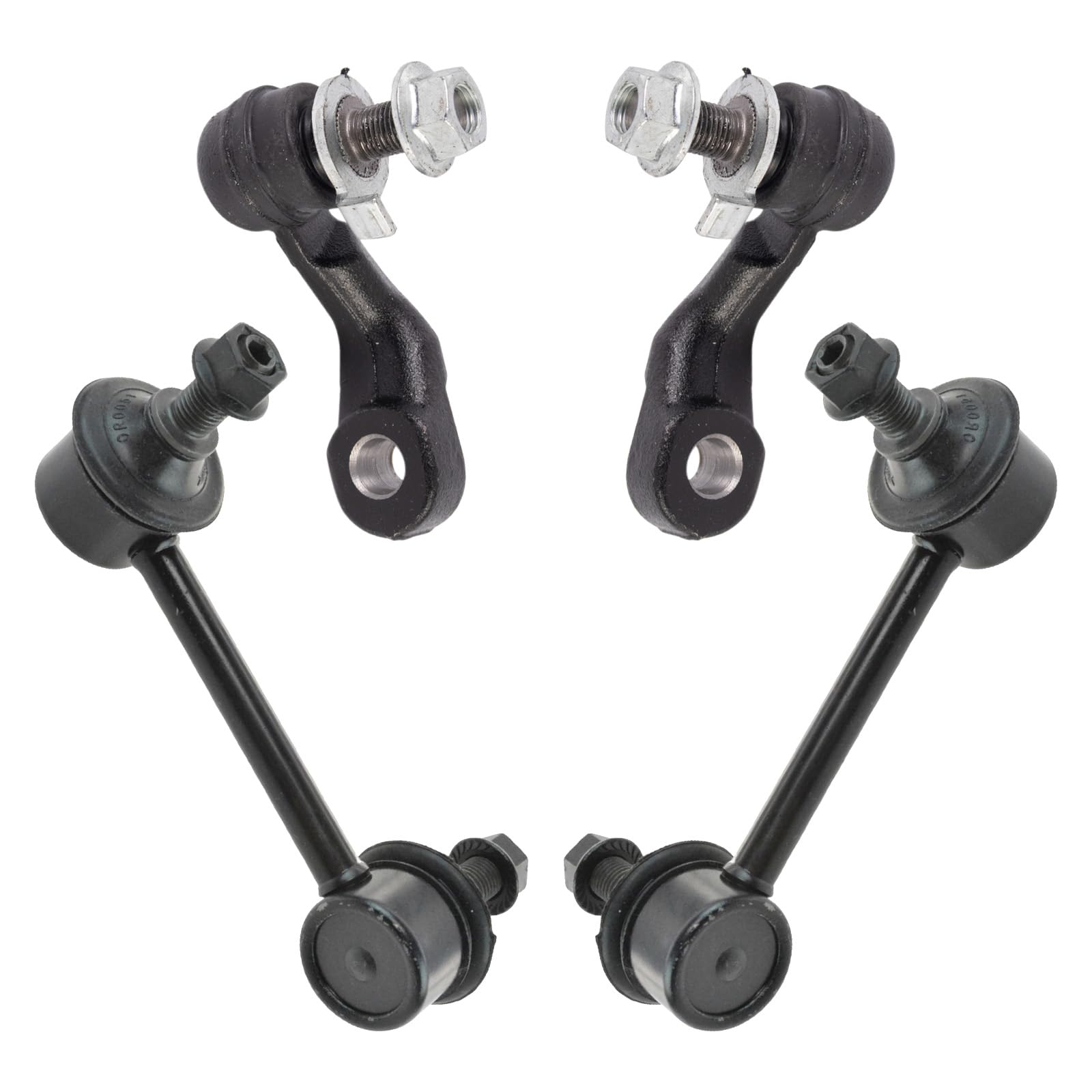 Trq Front & Rear Sway Bar Stabilizer Link Set Compatible With 2004-2006 Infiniti G35